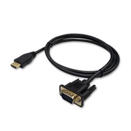 HDMI To VGA Gold-Plated OD5.5MM Black Thread 1.2m 2m 3m