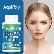 Aquifoly Liposomal Nicotinamide Riboside Supplement 2000 mg with TMG and Pterostilbene for Maximum A