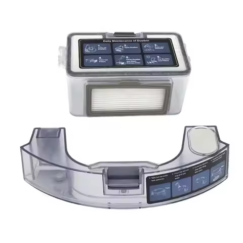 Robot Cleaner Water Tank /Dust Box for Cecotec Conga 999/Kabum Smart 100/Teendow BR151/ONSON BR150/B