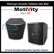 MOTIVITY Ki-12B 12'' Karaoke Subwoofer Speaker System - (1 pc)