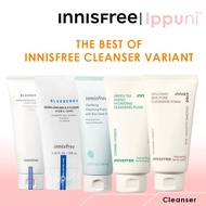 INNISFREE Bija Trouble Facial / Green Tea Amino Acid Foam / Volcanic BHA Pore Cleanser /Blueberry 5.