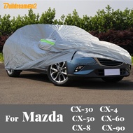 【2023 NEW】 Full Car Cover Auto Sun Snow Rain Dust Protection Cover For Mazda Cx-30 Cx30 Cx-4 Cx4 Cx-