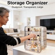 Kotak storage organizer, box cosmetic helmet, toy handbag perfume box show