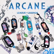 Arcane Characters KeyTags | Jinx Vi Caitlyn Kirraman Jayce Talis Viktor Mel medarda Ambessa