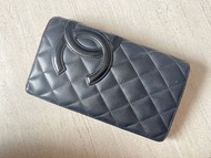 Chanel cc logo long Wallet 黑色長銀包