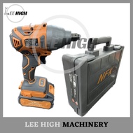【READY STOCK】NFK DCW1-B2 LITHIUM BRUSHLESS IMPACT WRENCH 20V WITH 2 CORDLESS BATTERIES KUAT IMPACT H