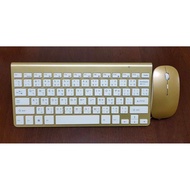 ชุดเมาส์ คีย์บอร์ด ไร้สาย แป้นพิมพ์ไทยอังกฤษ Wireless EN/TH English and Thai Layout PC keyboard ULTR