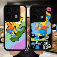 Q76 Simpson soft Casing for Xiaomi Redmi 15C poco M7 X6 13T 13C Note 13 M6 Neo Pro Plus 5G