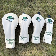 2026 1pc/4pcs Golf Club Cover Trendy Fisherman Club Head Cover Driver Head Cover Hybrid Head Cover