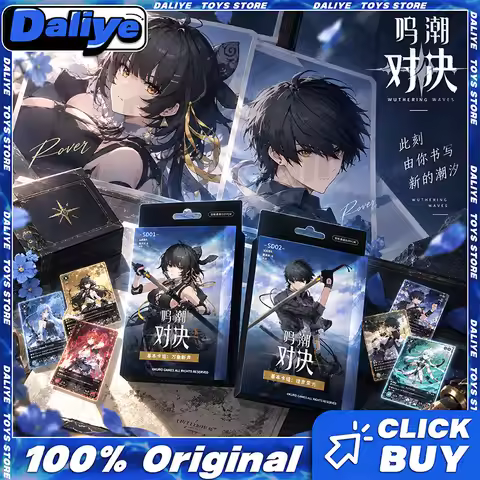In Stock 100% Genuine Wuthering Waves Duel TCG Starter Deck SD01 SD02 Simplified Chinese Collectible
