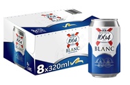 Kronenbourg 1664 Blanc 320ml Pack of 8 (8 x 320ml)