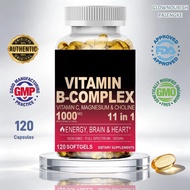 Vitamin B complex capsules 11 in 1, promote energy metabolism, improve the nervous system
