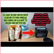 ❐ ◰ BATTERY SOLUTION DISTILLED WATER LESCO FOR CAR MOTOR OUTLAST BATTERY NG MOTOR TUBIG NG BATTERIA