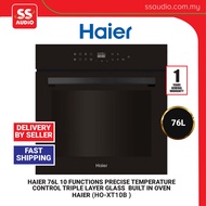 HAIER  HO-XT10B  76L 10 FUNCTIONS PRECISE TEMPERATURE CONTROL TRIPLE LAYER GLASS  BUILT IN OVEN