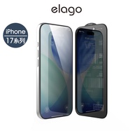 < elago > iPhone 17/Air/Pro/Pro Max Privacy Proof 9H Explosion-Proof Glass Screen Protector