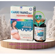 ￼Canxi Nano MK7 Aquamin F 800mg - Hộ 30 viên - nguyên liệu nhập khẩu - bổ sung canxi hữu cơ, Vinapha
