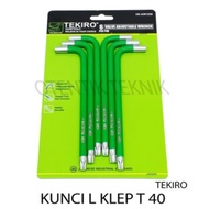 TEKIRO T 40 valve wrench - T 40 star wrench valve adjustment