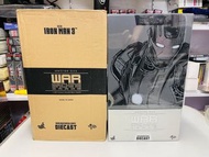 【二手新淨】HOTTOYS MMS198-D03 DIECAST WAR MACHINE MARK II MK2 ironman3  二手，新淨，有啡