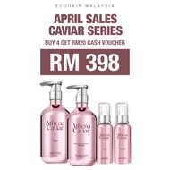 ECOHAIR Athena Caviar Hair Care Instant Smooth Hair Care Series [4pcs Promo Package]