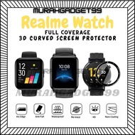 Realme Watch 2 Pro / Watch S Smart 3D Curved Full Protective Cover Screen Protector Case Clear