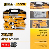 INGCO Hand Tools Set 7PCS/SET HKTH10807 + FREEBIES FMAC TOOLS