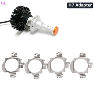 FIL 2x Car Bulb Base Holder H7 LED Headlight Adapter Retainer For Benz/Chery/Pentium OP