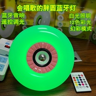 New Bluetooth UFO Light Bulb E27Bluetooth UFO Light Round Colorful Fantasy RGB Bluetooth13Colorful U