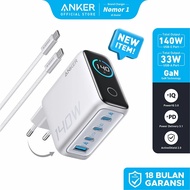 Anker Digital Display 140W Charger with Type C Cable
