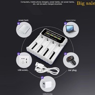 Mar 4-Slot 18650 Charging Dock Expandable Design Protections For 18500 26800