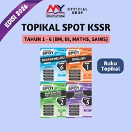 [MyEducationBooks] Vision: TOPIKAL SPOT Edisi 2026 [TAHUN 1-6] BM, BI, Maths, Sains - Buku Topikal b