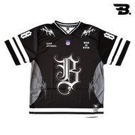 Vintage War 88 Black Streetwear Oversize NFL Dryfit Premium Unisex Jersey Can Be Customized With Nam