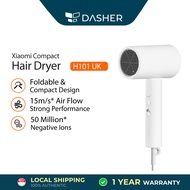 Xiaomi Compact Hair Dryer H101 Hot / Cold Air Foldable Travel Dryer 20000 RPM Motor 50M Negative Ion