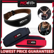 MCFIT Weightlifting Waist Belt Adjustable Gym Belt Fitness Squat Training Strong Lumbar Back Support