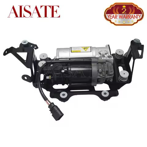 For Audi A8 D4 S8 Quattro 2009-2019 Air Suspension Compressor Pump With Bracket 4G0 616 005C 4H0 616
