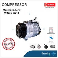 DENSO Mercedes-Benz W203 / W211 6pk/7pk/ Vito 126 Car A/C Compressor (Denso: 447150-6370/6380)