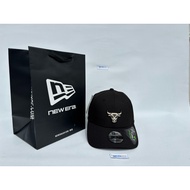 NEW ERA 9FortyCs Q424 Black Oat Repreve Chicago Bulls Original Hat Baseball Cap