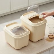 PP 5kg Kitchen Pantry Rice Dispenser Container Dispenser Beras 5kg PP untuk Penyimpanan Pantri Dapur