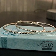 bangle ukir kosong perak925, silver925 women plain bangle