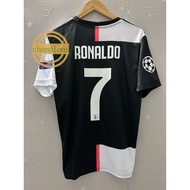 19-20 Juventus RONALDO DYBALA Best Quality Home Retreat Football Jersey Custom T-Shirt