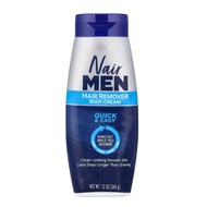 Nair Men Hair Removal Body Cream, 12oz/348g