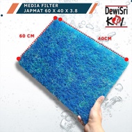 Japmat Filter Media 60x40x3.8 Japan Mat Koi Pond & Aquarium – Koi Fish Pond & Aquarium Filter