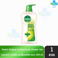 Dettol Original เดทตอล เจลอาบน้ำ ออริจินัล 450 มล. [1 ขวด สีเขียว] ครีมอาบน้ำ สบู่เหลวอาบน้ำ แอนตี้แบคทีเรีย 1001