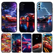 for Samsung A07 A17 A56 A36 A26 S25 Fe Edge Plus Ultra cartoon Anime Lightning McQueen Cars Casing 5