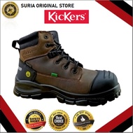 KICKERS Mid Cut Premium Leather Waterproof ESD Safety Shoes 3066 | Kasut Keselamatan Kalis Air
