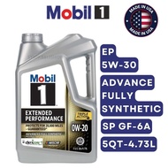 🇺🇸MOBIL 1 EXTENDED PERFORMANCE 0W20 ADVANCE FULLY SYNTHETIC MOTOR OIL (5QT/4.73L) DEXOS 1