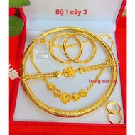 Rose wedding set 1 tree 3 standard color 24.k code 58