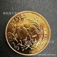 1796 American Coins Gold-Plated Coins Antique Crafts Foreign Commemorative Coins LYAJIE26317 P0XQ