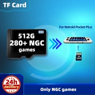 512GB Game Card Retroid Pocket 3 Plus Flip Memory 1T All Emulator Pre-installed Retro Games PS2 PSP 