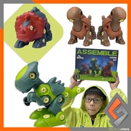 SN-M219 DIY Dino Puzzle Assembly 3IN1 Dinosaur Children's Toy with BONUS SCREWDRIVER DIY Assemble Di