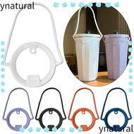 YNATURAL 2Pcs Water Bottle Handle, Silicone Leakproof Insulated Tumblers, Dia 85 to 100mm Keep Drink